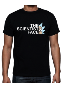 Мъжка тениска Rick and Morty - The Scientist face